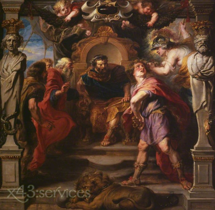 Peter Paul Rubens - Zorn des Achilles - Wrath of Achilles - zum Schließen ins Bild klicken